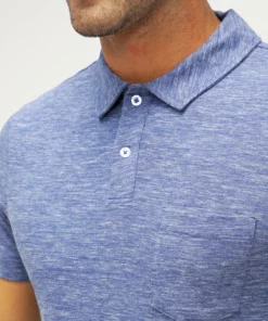 Pier One Uomo Polo - Blue Melange -Moda Perfetta d1fe0cc34c3c4821aa3e934f1e0ad114