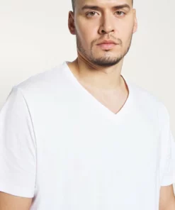 Pier One Uomo 3 PACK - T-shirt Basic - White 11 Pier One Uomo 3 PACK - T-shirt Basic - White -Moda Perfetta d2bb84ec0a26455b96507505b167f4d0