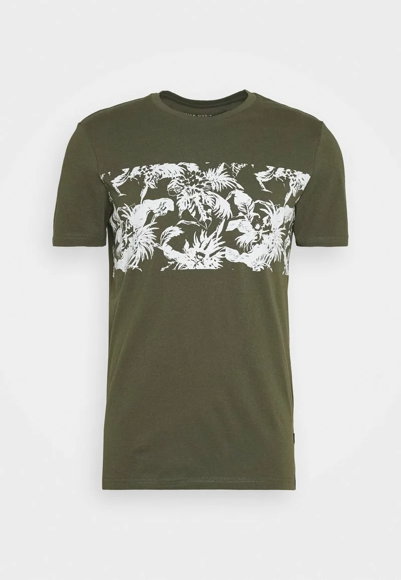 Pier One Uomo T-shirt Con Stampa - Oliv 6 Pier One Uomo T-shirt Con Stampa - Oliv - immagine 4