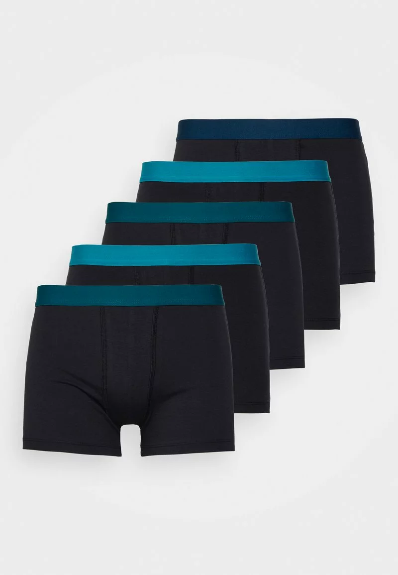 Pier One Uomo 3 PACK - Culotte - Black/teal/blue 7 Pier One Uomo 3 PACK - Culotte - Black/teal/blue - immagine 5