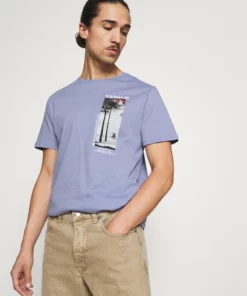 Pier One Uomo T-shirt Con Stampa - Lilac -Moda Perfetta d3cfcc7846094b028773976cfdaf07ad