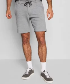 Pier One Uomo Shorts - Mottled Light Grey