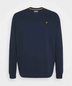 Pier One Uomo Felpa - Dark Blue -Moda Perfetta d496a3ec4c1a4687b76fc4cb3e1e6d52