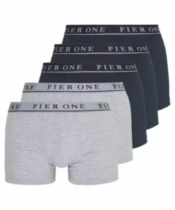 Pier One Uomo 5 PACK - Culotte - Dark Blue/mottled Grey -Moda Perfetta d4dee33262f043a78b9563ab4cdb0bb2