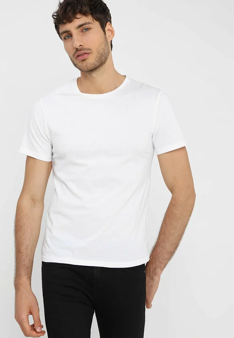 Pier One Uomo T-shirt Basic - White 3 Pier One Uomo T-shirt Basic - White