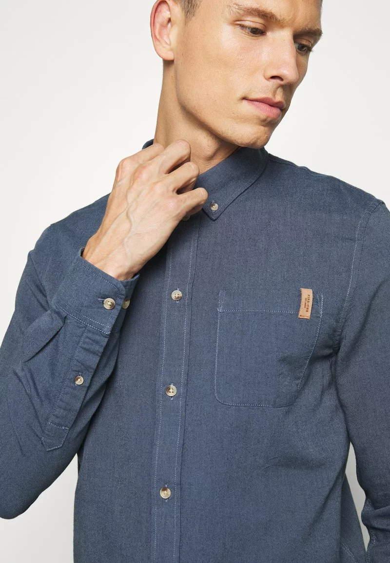 Pier One Uomo Camicia - Dark Blue 8 Pier One Uomo Camicia - Dark Blue - immagine 6