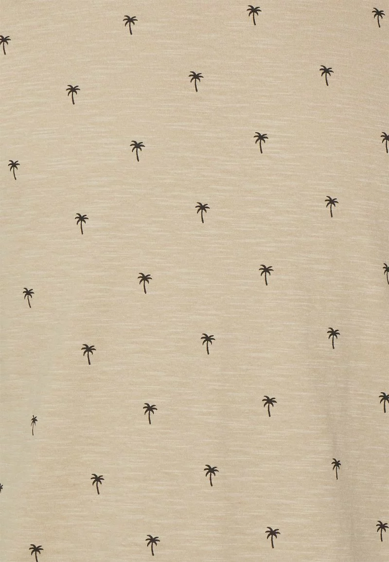 Pier One Uomo T-shirt Con Stampa - Beige 5 Pier One Uomo T-shirt Con Stampa - Beige - immagine 3