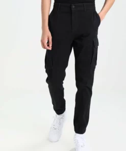 Pier One Uomo Pantaloni Cargo - Black