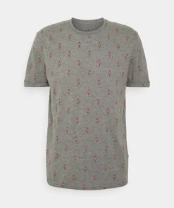Pier One Uomo T-shirt Con Stampa - Grey