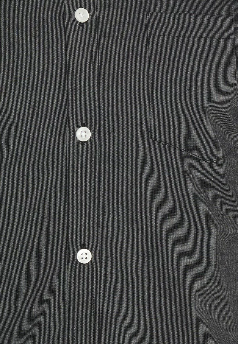 Pier One Uomo Camicia - Mottled Dark Grey 5 Pier One Uomo Camicia - Mottled Dark Grey - immagine 3