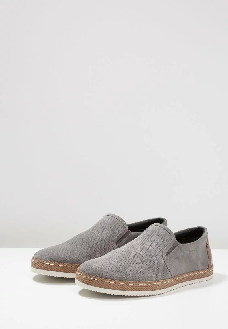 Pier One Uomo Scarpe Senza Lacci - Grey 5 Pier One Uomo Scarpe Senza Lacci - Grey - immagine 3
