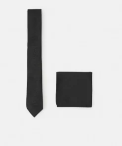 Pier One Uomo SET - Cravatta - Black