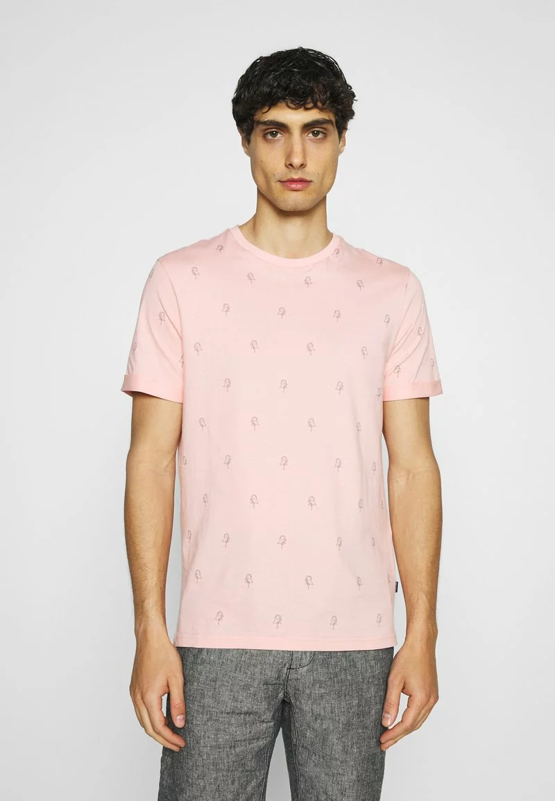 Pier One Uomo T-shirt Con Stampa - Pink 3 Pier One Uomo T-shirt Con Stampa - Pink