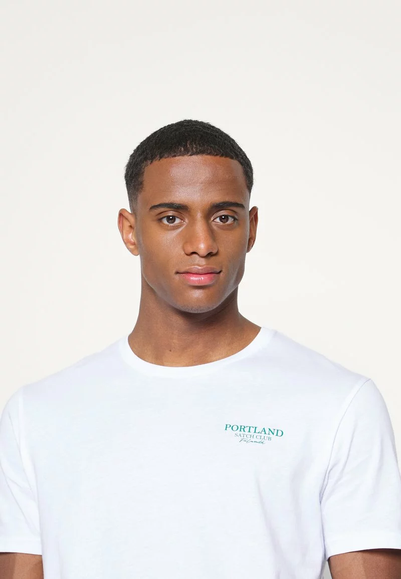 Pier One Uomo GRAPHIC T-SHIRT - T-shirt Con Stampa - White 9 Pier One Uomo GRAPHIC T-SHIRT - T-shirt Con Stampa - White - immagine 7