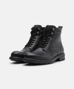 Pier One Uomo Stivaletti Stringati - Black -Moda Perfetta d80b7f0899ea44fd9f0a3af5ff4ffb58