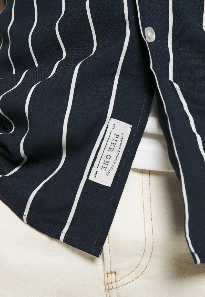 Pier One Uomo Camicia - Dark Blue 8 Pier One Uomo Camicia - Dark Blue - immagine 6