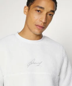 Pier One Uomo Felpa In Pile - Off White -Moda Perfetta d94924426604450fb61fe1e14e1dc608