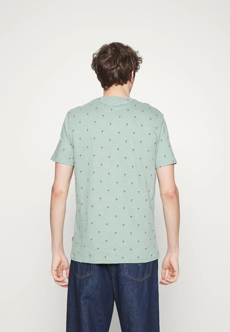 Pier One Uomo T-shirt Con Stampa - Green 5 Pier One Uomo T-shirt Con Stampa - Green - immagine 3