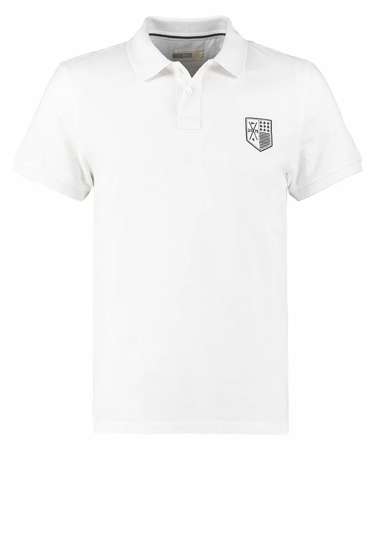 Pier One Uomo Polo - White 7 Pier One Uomo Polo - White - immagine 5