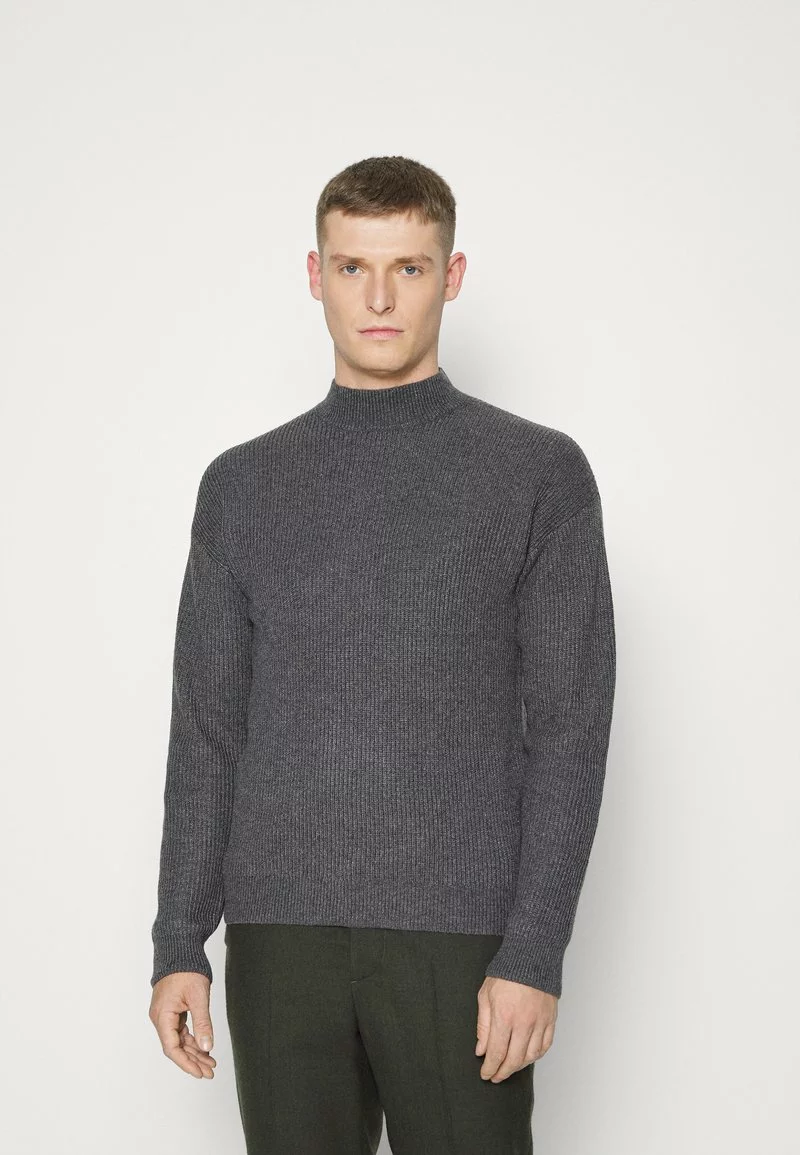 Pier One Uomo Maglione - Mottled Dark Grey 3 Pier One Uomo Maglione - Mottled Dark Grey