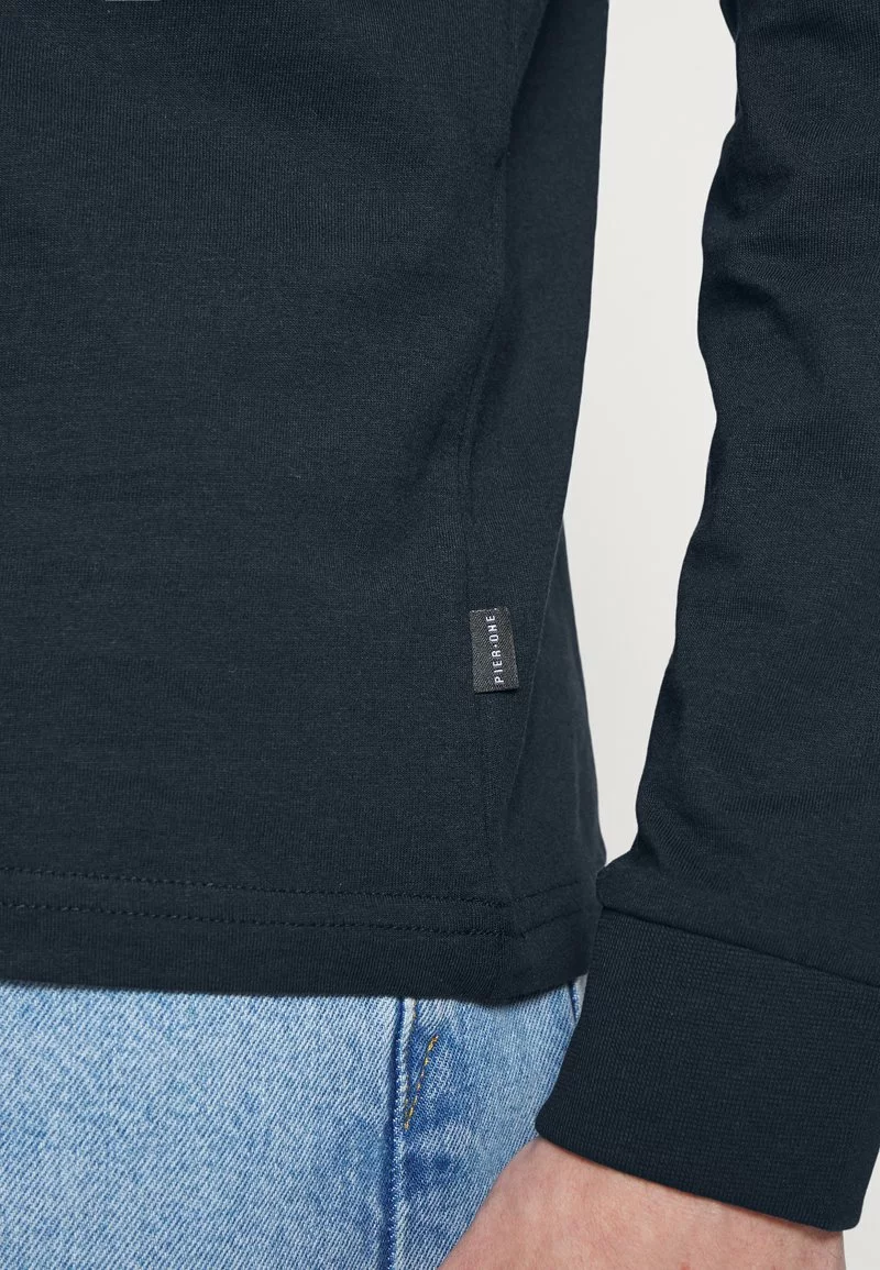 Pier One Uomo Maglietta A Manica Lunga - Dark Blue 9 Pier One Uomo Maglietta A Manica Lunga - Dark Blue - immagine 7