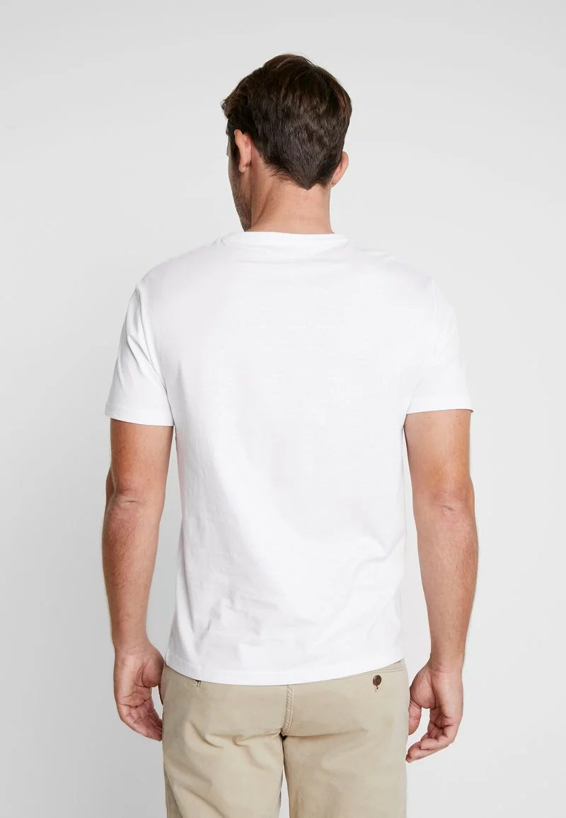 Pier One Uomo 3 PACK - T-shirt Basic - White 5 Pier One Uomo 3 PACK - T-shirt Basic - White - immagine 3