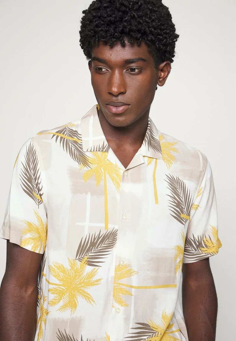 Pier One Uomo Camicia - Yellow 9 Pier One Uomo Camicia - Yellow - immagine 7