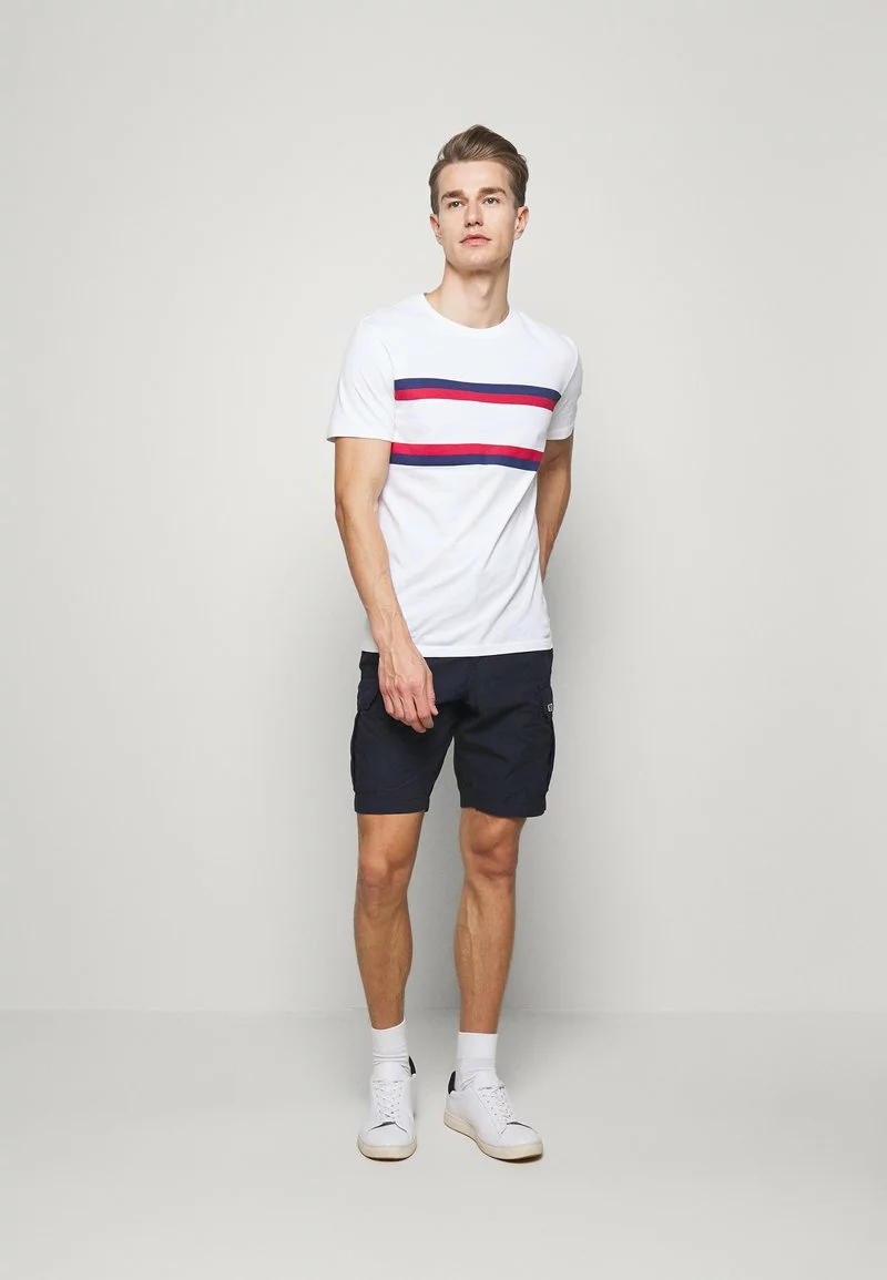 Pier One Uomo T-shirt Con Stampa - White 4 Pier One Uomo T-shirt Con Stampa - White - immagine 2