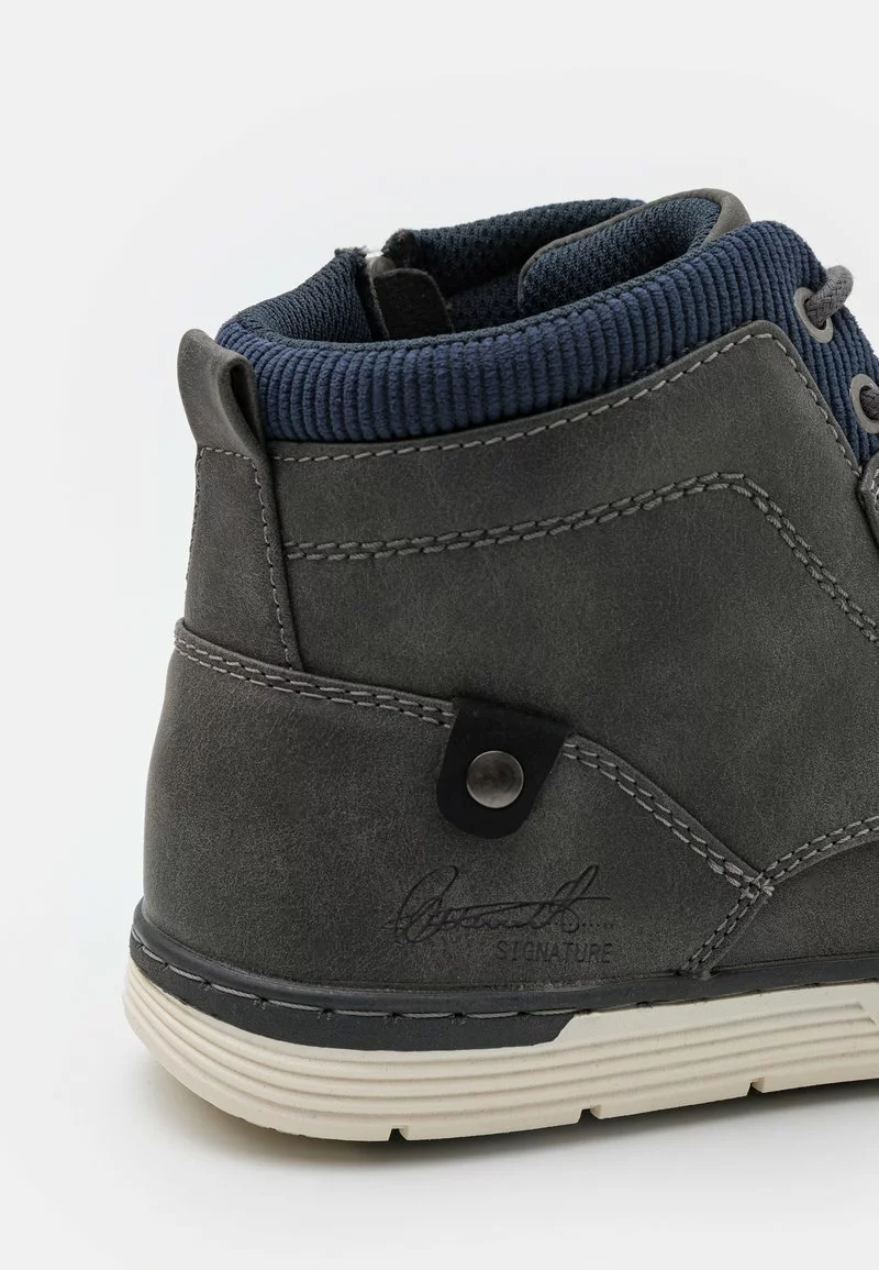 Pier One Uomo Sneakers Alte - Dark Grey 8 Pier One Uomo Sneakers Alte - Dark Grey - immagine 6