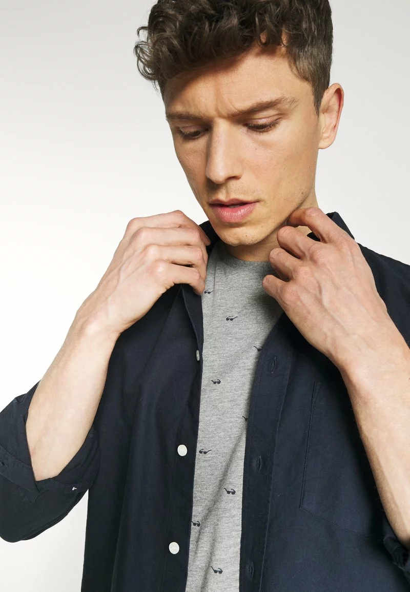 Pier One Uomo T-shirt Con Stampa - Grey 6 Pier One Uomo T-shirt Con Stampa - Grey - immagine 4