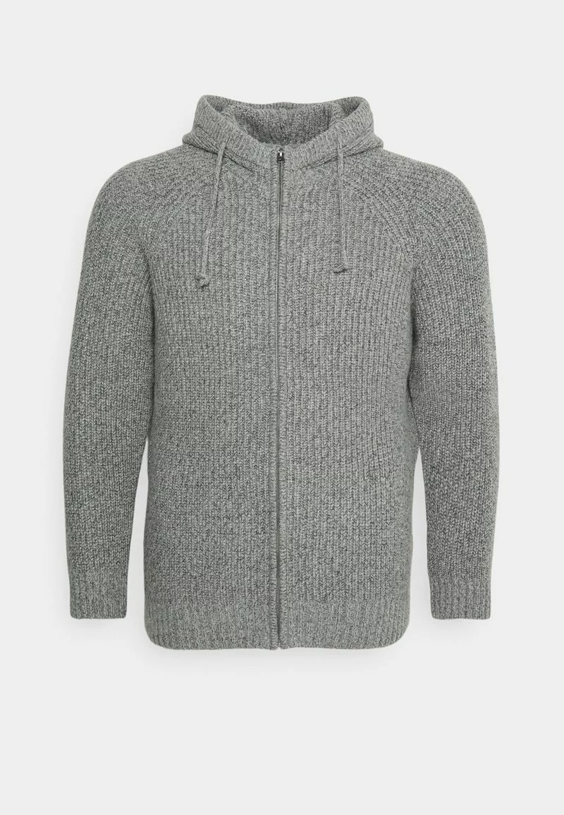 Pier One Uomo Cardigan - Mottled Light Grey 7 Pier One Uomo Cardigan - Mottled Light Grey - immagine 5