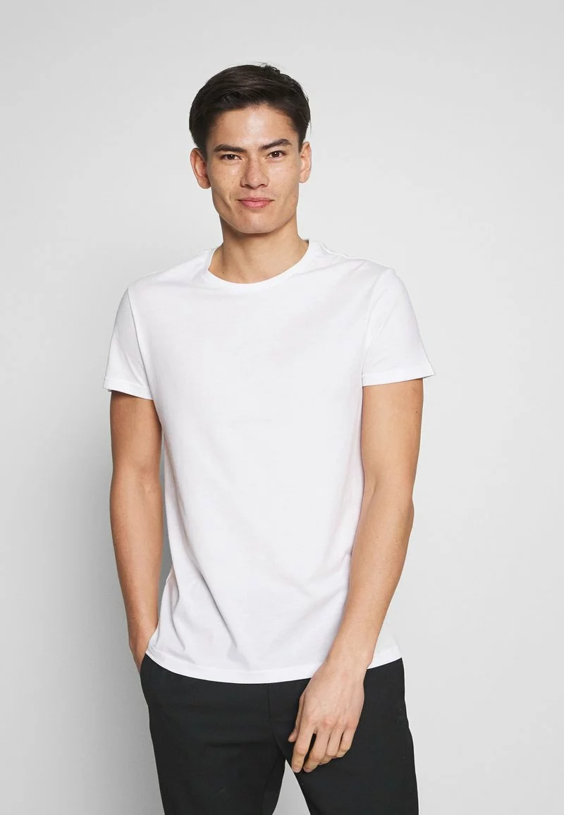 Pier One Uomo 5 PACK - T-shirt Basic - Olive/ White/ Navy /yellow /black 4 Pier One Uomo 5 PACK - T-shirt Basic - Olive/ White/ Navy /yellow /black - immagine 2