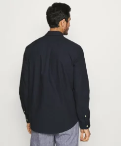 Pier One Uomo Camicia - Dark Blue -Moda Perfetta e4cabe3368614ec7a759ad0e1216252e