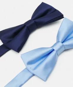 Pier One Uomo 2 PACK - Papillon - Dark Blue/light Blue -Moda Perfetta e526fa751ce14ba7ad79717b0c380b04