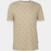 Pier One Uomo T-shirt Con Stampa - Beige -Moda Perfetta e6befc18d15b45198cea2eb6b7c372cb