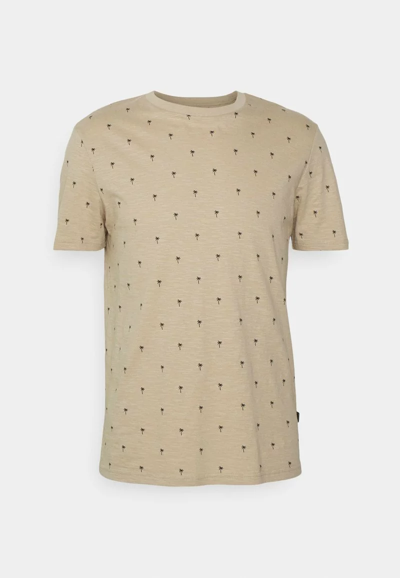 Pier One Uomo T-shirt Con Stampa - Beige 3 Pier One Uomo T-shirt Con Stampa - Beige