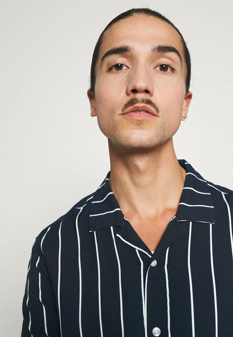 Pier One Uomo Camicia - Dark Blue 7 Pier One Uomo Camicia - Dark Blue - immagine 5