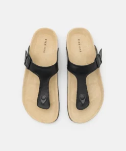 Pier One UNISEX - Infradito - Black 11 Pier One UNISEX - Infradito - Black -Moda Perfetta e70e6d897c97497eb35826036316c96f