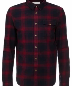 Pier One Uomo Camicia - Bordeaux -Moda Perfetta e740adb3992142fa82f270d008ebce6d