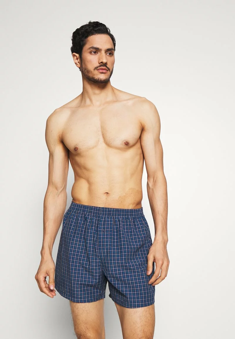 Pier One Uomo 5 PACK - Boxer - Dark Blue/blue 4 Pier One Uomo 5 PACK - Boxer - Dark Blue/blue - immagine 2