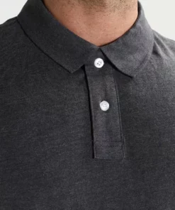 Pier One Uomo Polo - Dark Grey Melange -Moda Perfetta e878f88cf4e94662b0dfd06761e6dbed