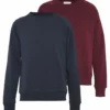 Pier One Uomo 2er Pack CREW NECK - Felpa - Dark Blue/bordeaux 1 Pier One Uomo 2er Pack CREW NECK - Felpa - Dark Blue/bordeaux -Moda Perfetta e8ca40f9b80c4f6f9ec83d1f66be0f35