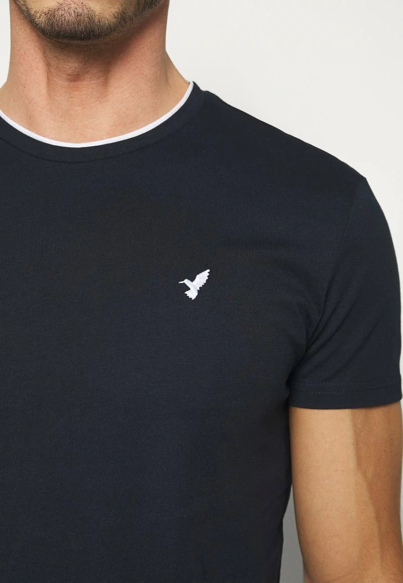 Pier One Uomo T-shirt Basic - Dark Blue 8 Pier One Uomo T-shirt Basic - Dark Blue - immagine 6