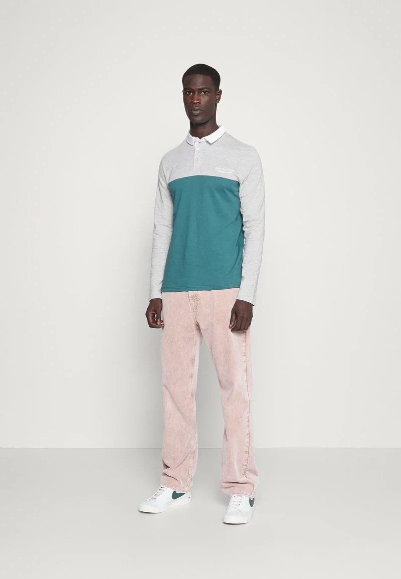 Pier One Uomo Maglietta A Manica Lunga - Mottled Grey 4 Pier One Uomo Maglietta A Manica Lunga - Mottled Grey - immagine 2