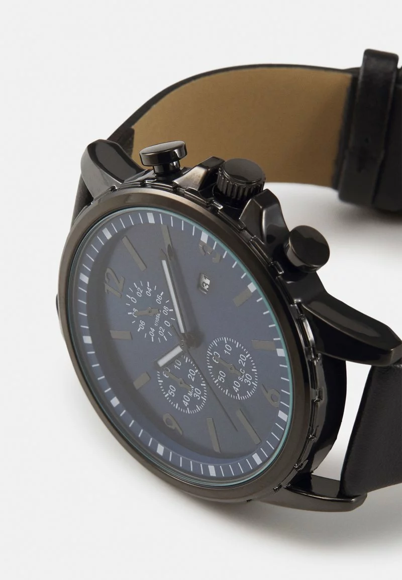 Pier One UNISEX - Cronografo - Black/blue 6 Pier One UNISEX - Cronografo - Black/blue - immagine 4