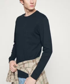 Pier One Uomo Maglietta A Manica Lunga - Dark Blue 12 Pier One Uomo Maglietta A Manica Lunga - Dark Blue -Moda Perfetta eaef6fe5951044d98cf24bd592b84a64