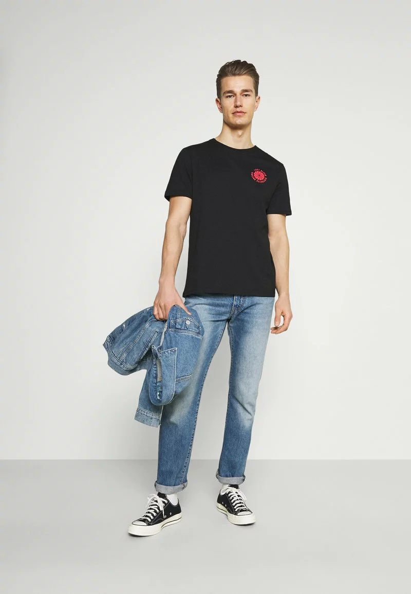 Pier One Uomo T-shirt Con Stampa - Black 4 Pier One Uomo T-shirt Con Stampa - Black - immagine 2