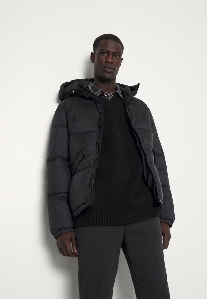 Pier One Uomo PUFFER - Giacca Invernale - Black 6 Pier One Uomo PUFFER - Giacca Invernale - Black - immagine 4