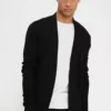 Pier One Uomo Cardigan - Black -Moda Perfetta ebd863250d8e4570a166e50038219869