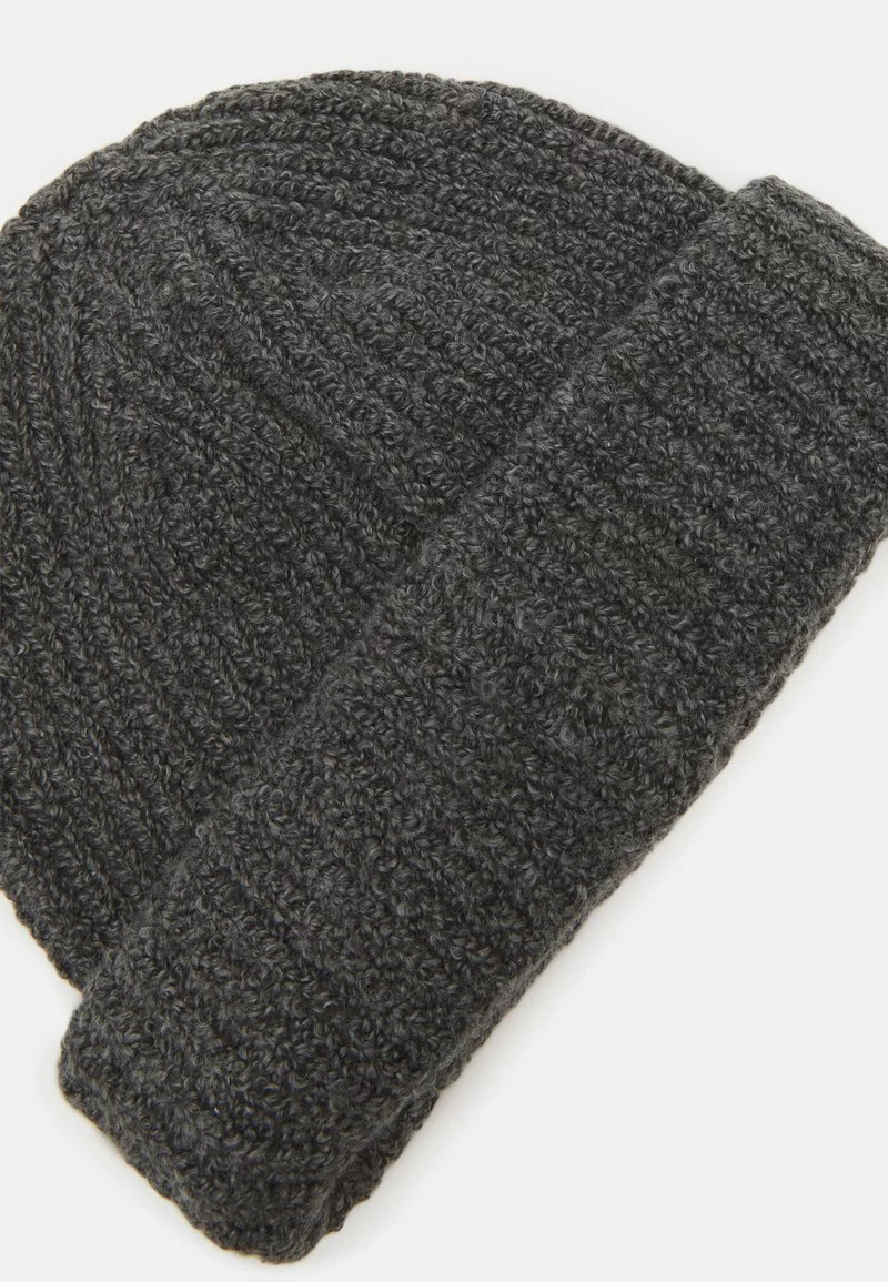 Pier One SHORT MICRO BEANIE UNISEX - Berretto - Grey 5 Pier One SHORT MICRO BEANIE UNISEX - Berretto - Grey - immagine 3